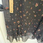 City Chic  Black Floral Ruffle Tiered Maxi Dress Plus Size XL 22 Feminine Garden Photo 7