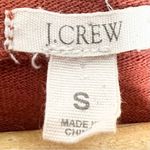 J.Crew  Burnt Orange Sleeveless Ruffle Top Size Small Photo 4