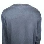 PINK - Victoria's Secret PINK VICTORIA’S SECRET Black White Purple Sweatshirt Medium Pullover Photo 6