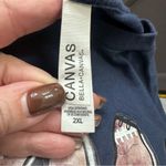 Bella Canvas Women's Navy Blue "Football Mom" Graphic Shirt Size XXL Photo 4