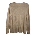 Chico's EUC CHICO’S Nylon/Rayon/Wool/Cashmere Blend Sweater with Cheetahs - size 1 (8) Photo 1