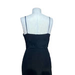 Ramy Brook  Juliana Dress‎ Black Velvet Ruffle Size 4 Photo 7