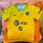 yellow america soccer / fútbol short sleeve jersey t shirt Photo 3