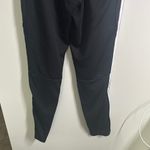 Adidas  Black Sweatpants with Signature Stripes Photo 6