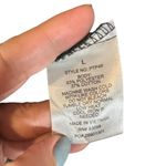 Ci Sono Green Plaid Long Sleeve Cotton Blend Button Down Shirt Women Sz L Photo 6