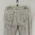 CLOSED Diamond Print Skinny Jeans Womens 28 White Photo 8
