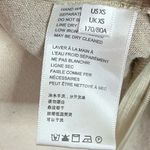 Urban Outfitters Khaki Light Tan Strapless Linen Wide Leg Jumpsuit Romper XS Photo 14