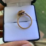10k Rose Gold Diamond Ring Photo 1