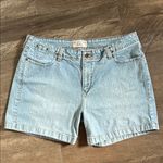 Levi's Levi Strauss Signature Womens Denim Shorts Size 18 Stretch Blue 5 Pockets Photo 0