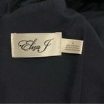 Eliza J . Navy Blue One Shoulder Illusion Ruffle Mermaid Gown Size 6 Photo 9