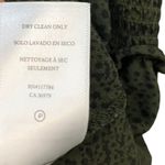 Rails  Jasmine Olive Speckled Mini Dress Split Neck Women’s Size Small Smocked Photo 10