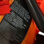 Bebe Orange Black Red Asymmetric High Low Cutout Geometric Colorblock Mini Dress Photo 7