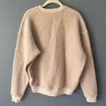 Outdoor Voices MegaFleece Crewneck Pullover in Oatmeal Photo 4