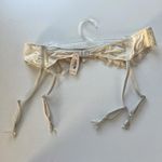 Victoria's Secret NWT  Dream Angels Metallic Gold Lace Garter Belt M/L HTF Y2K Photo 5