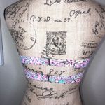 Shade & Shore Paisley Underwire Embroidered Multi Colored Bikini Top Sz 34B Photo 5