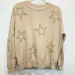 Lou & grey Stardust Star Print Terry Sweatshirt Size Small Photo 1