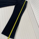 ZARA /Carlson Black High Rise Velour Velvet Pants & Short Sleeve T-Shirt Size L Photo 8