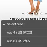 MISHA Ida Dress in Powder Size 2 Photo 6