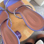 Amina Muaddi Gilda Glass Strap Sandals Size 40 Photo 8