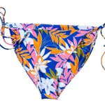 Volcom NWT Hot Tropics Floral Side Tie Full Coverage Bikini SwimsuitBottom XL Photo 0