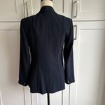 Carlisle New York Women's Navy Blazer Jacket Size 6 Tailored Fit Blue Photo 2