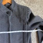 Karen Petites Gray Pea Trench Coat Wool Cashmere Blend Winter Outdoor Vintage Size undefined Photo 7