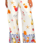 Bailey 44 Colorful Patterned Wide-Leg Beach‎ Pants Size S Photo 0