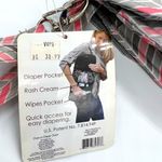 NEW Lillybet by Demdaco Diaper Clutch chevron pink&gray multiple way to … Pink Photo 4