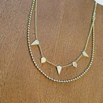 Kendra Scott  Gold Layered Necklace with Geometric Charms Photo 2