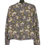 Free People  FLORAL PRINTED Soft Bomber JACKET NWT Size XS LINED Photo 0