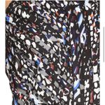 Parker Zulma Halter Mini Dress Mesh Cut Outs Confetti Pattern Multi Abstract szL Photo 5