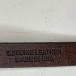 Mossimo Supply‎ Co. Women’s Dark Brown Leather Belt Ornate Silver Buckle Size S Photo 9