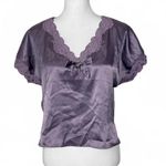 Victoria's Secret Vintage Victoria’s Secret Satin Blouse Photo 0