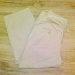 CAbi beige pin stripe casual capri pants Photo 0