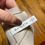 Athleta  Essential Bra Size Small Taupe Photo 3