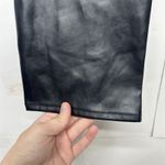 Gap  Women’s Size 30 Vintage Slim High Rise Black Faux Leather Pants Photo 7