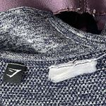 Gymshark X-Small Racerback Flex Sports Bra Wireless Unpadded Lined Marled Blue Photo 2