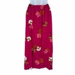 a.n.a 2/$30  Pink Floral Print High Waisted Flowy Lightweight Midi Skirt 10 Photo 5