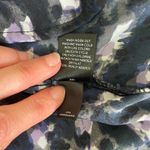 Vera Wang Floral Print Long Sleeve Blouse sz Small Officecore Contemporary Workwear Shirt Photo 8