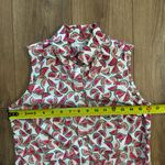 J.Crew Watermelon Print Sleeveless Button down Blouse Women’s size XS summer Photo 7