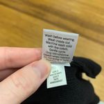 Nine West  Womens Mock Neck Ribbed Sleeveless Tank Top Plus‎ Size 0X Black NWT Photo 5