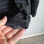 prAna Gray Blue Striped Long Sleeve Crew Neck Pocket Tee Womens S Classic Basic Photo 4