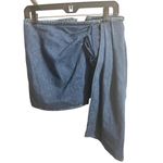 Gianni Bini  Rein Rosette Denim Mini Skirt Womens Size 26 Photo 3