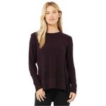 Alo Yoga Glimpse Pullover in Oxblood Photo 0