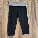 PINK - Victoria's Secret  VTG Y2K Black Gold Cheetah Foldover Sequin Bling Leggings Photo 1