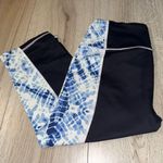 Victoria's Secret Victoria Secret sport vsx knockout crop capri cropped Blue Black Leggings tights Photo 0