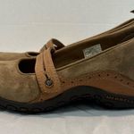 Merrell Plaza Bandeau Mary Jane Womens Size 7 Tan-Brown Leather Slip-On Shoes Photo 2