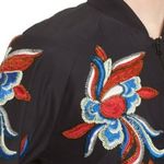 Alice + Olivia The Felisa Bomber Jacket Rare Sequin Photo 2