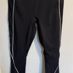Fabletics  Motion365+ Black White Trim Athleisure Leggings Pants XS Photo 0