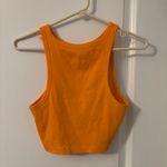 Wild Fable  Bright Orange Sleeveless Crop Top, Sz M Photo 1